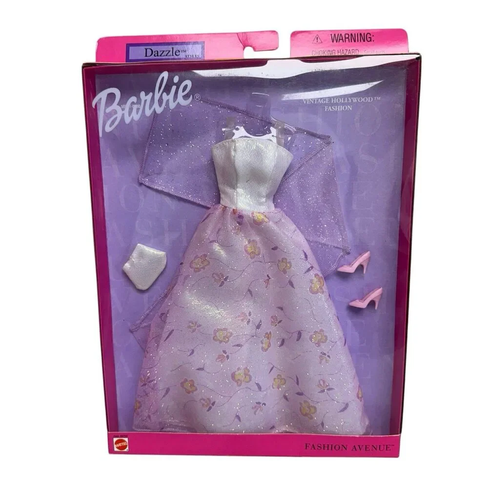 2001 Mattel Barbie Fashion Avenue Dazzle Fever Dress Vintage‎ Hollywood Fashion
